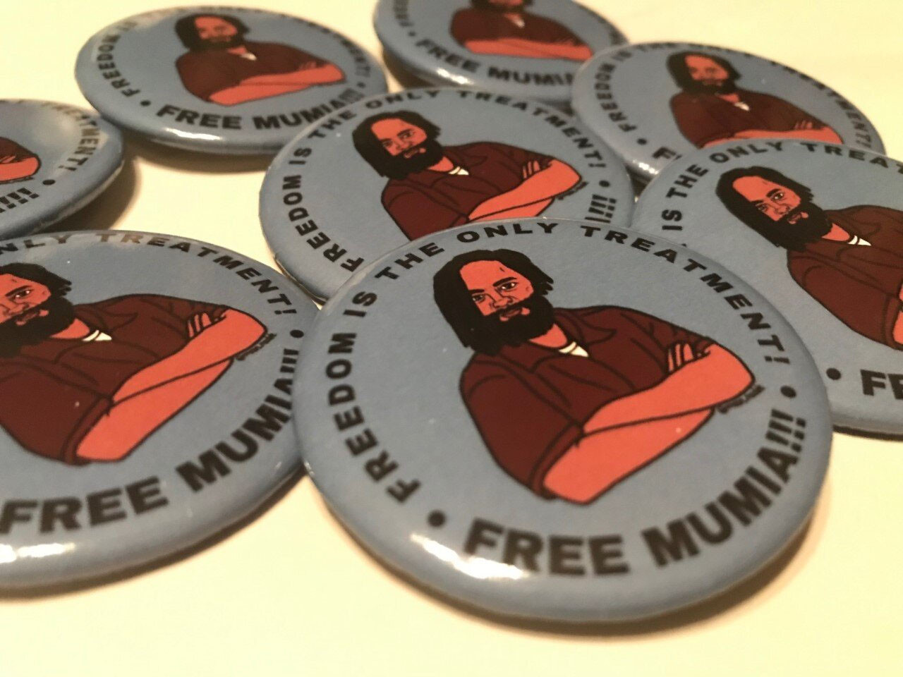 Buttons for Compassionate Release for Mumia Buttons for Compassionate Release for Mumia